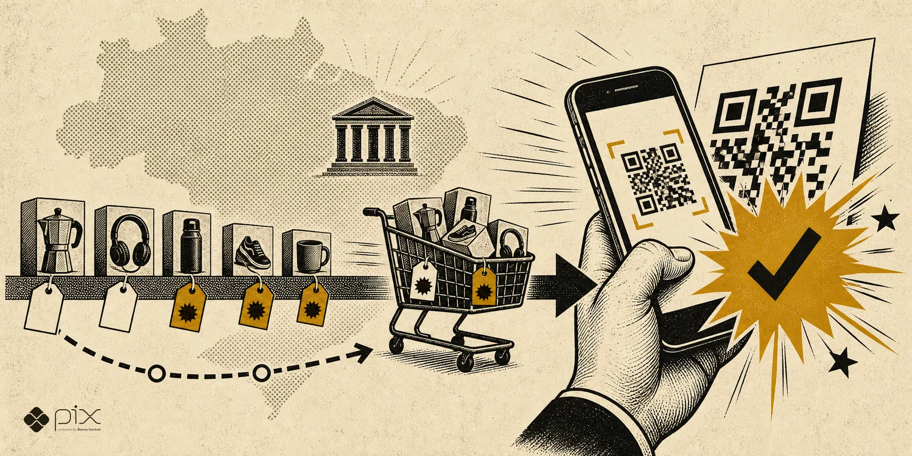 Pix — Brazil's instant payment system; Dell checkout case study